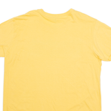 DISNEY Mens T-Shirt Yellow XL
