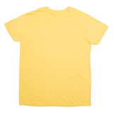 DISNEY Mens T-Shirt Yellow XL
