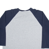 DISNEY Mens T-Shirt Grey Long Sleeve L