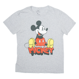 DISNEY Mickey Mouse Mens T-Shirt Grey M