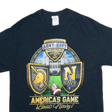 GILDAN Army Vs Navy Philadelphia Mens T-Shirt Black USA M