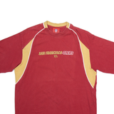 NFL San Francisco 49ers Mens T-Shirt Red USA L