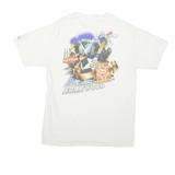 HARD ROCK CAFE Hollywood Mens T-Shirt White USA M