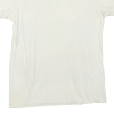 Bob Marley Womens Band T-Shirt Beige V-Neck M