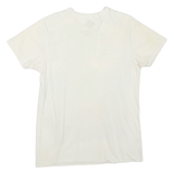 Bob Marley Womens Band T-Shirt Beige V-Neck M