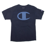 CHAMPION Mens T-Shirt Blue M
