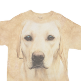 THE MOUNTAIN Dog Mens T-Shirt Beige XL