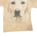 THE MOUNTAIN Dog Mens T-Shirt Beige XL