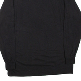 EAGLE USA Mens T-Shirt Black Long Sleeve Roll Neck L