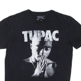 2PAC Tupac Womens Band T-Shirt Black M