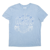ACDC UK Tour Mens Band T-Shirt Blue L