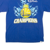 NBA Golden State Warriors Champions Mens T-Shirt Blue USA L