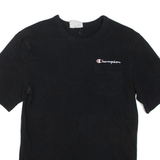 CHAMPION Mens T-Shirt Black S