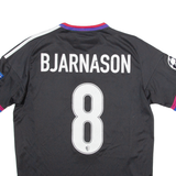 ADIDAS 2015-17 FC Basel Home Kit Bjarnason 8 Champions League Mens Football Shirt Jersey Red M