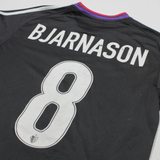 ADIDAS 2015-17 FC Basel Home Kit Bjarnason 8 Champions League Mens Football Shirt Jersey Red M