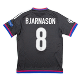 ADIDAS 2015-17 FC Basel Home Kit Bjarnason 8 Champions League Mens Football Shirt Jersey Red M