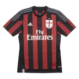 ADIDAS 2015-16 AC Milan Home Kit Mens Football Shirt Jersey Red S