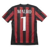 ADIDAS 2015-16 AC Milan Home Kit Mens Football Shirt Jersey Red S