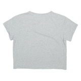 CALVIN KLEIN Cropped Womens T-Shirt Grey L