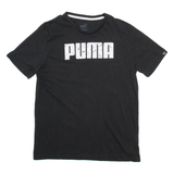 PUMA Mens T-Shirt Black M