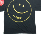 COCA COLA Pacsun Mens T-Shirt Black M
