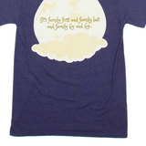 GILDAN The Adams Family Womens T-Shirt Purple S