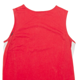 NASCAR Womens Vest Red Sleeveless XL
