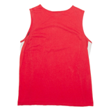 NASCAR Womens Vest Red Sleeveless XL