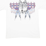 DIAMOND DUST Mens T-Shirt White M