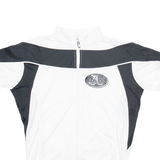 SPIRO Full Zip Cycling Mens Jersey White M