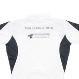 SPIRO Full Zip Cycling Mens Jersey White M