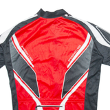 ASICS Full Zip Cycling Mens Jersey Red S