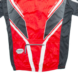 ASICS Full Zip Cycling Mens Jersey Red S