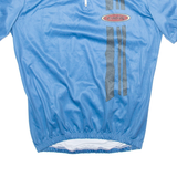 Cycling Mens Jersey Blue 1/4 Zip L