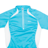 NRG Cycling Mens Jersey Blue 1/4 Zip S