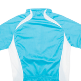 NRG Cycling Mens Jersey Blue 1/4 Zip S