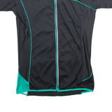 STOKE Full Zip Cycling Mens Jersey Black XL
