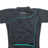 STOKE Full Zip Cycling Mens Jersey Black XL
