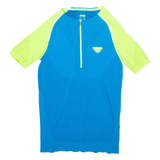 Cycling Boys Jersey Blue 1/4 Zip L