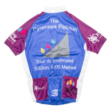 PRO-VISION Full Zip Cycling Mens Jersey Blue S