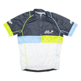 89 SPORTS Full Zip Cycling Mens Jersey Black L