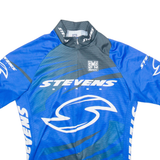 SMS SANTINI Cycling Mens Jersey Blue 1/2 Zip L