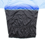 Full Zip Cycling Mens Jersey Black XL