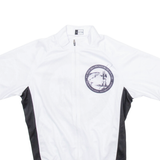 Full Zip Cycling Mens Jersey White S