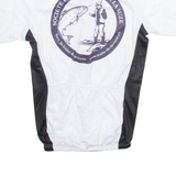 Full Zip Cycling Mens Jersey White S