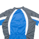 Cycling Mens Jersey Blue 1/2 Zip XL