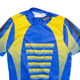 GONSO Cycling Mens Jersey Blue 1/4 Zip S