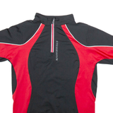 CROSSWAVE Cycling Mens Jersey Red 1/4 Zip S