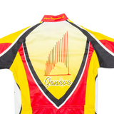 Cycling Mens Jersey Yellow 1/2 Zip L