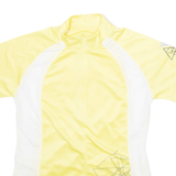 CRIVIT Cycling Mens Jersey Yellow 1/4 Zip M